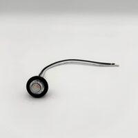 5623444 Buyers .75" Round Marker Clearance Light, Amber with Clear Lens