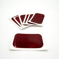 5623520 Buyers 3.5" Stick-On Rectangular DOT Reflectors, Red