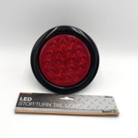 5624118 Buyers 4" Round Stop/Turn/Tail Light w/ Grommet, Red