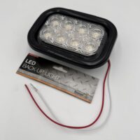 5625332 Buyers 5.3" Rect. Back-Up Light, Clear