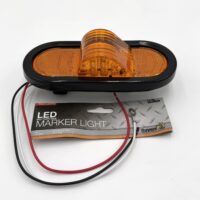 5626209 Buyers 6" Amber Oval Mid-Turn Signal-Side Marker Light Kit