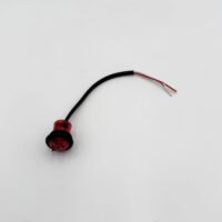 5627512 Buyers .75" Red Round Marker Lights, Stripped Leads