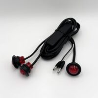 5627533 Buyers .75" Red ID Light Kit, Male Bullets