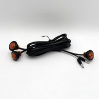 5627534 Buyers .75" Amber ID Light Kit, Male Bullets