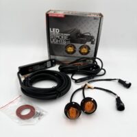 8891216 Buyers 15' Bolt-On Hidden Strobe Kit with Inline Flashers, Amber