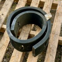 9160606 ScoopDogg Compact Rubber Edge, 6'