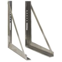 1701041 Buyers 18" x 24" Welded SS Mounting Brackets