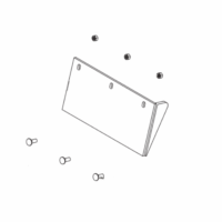 57865 Western Steel Wing Cutting Edge Kit, Wide Out (8-10)