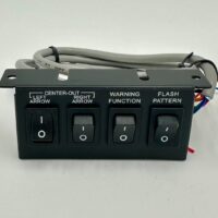 6391204 Buyers 4 Switch Panel, Pre-Wired