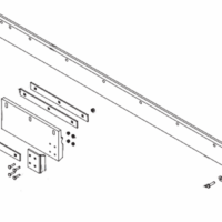 81994 Western Complete Poly Cutting Edge Kit, W/O