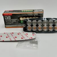 8890410 Buyers 5" 2 Row Strobe, Amber/Green