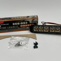 8890702 Buyers 5" Flex Strobe, Amber/Clear