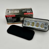 8891006 Buyers Raised 5" LED Strobe Light, Clear