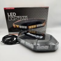 8891102 Buyers Hexagonal 30 LED Mini Light Bar, Amber/ Clear