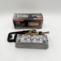 8891104 Buyers Raised 5" LED Strobe Light, Amber