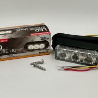 8891121 Buyers 4" LED Strobe Light, Clear