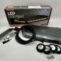 8891160 Buyers Low Profile Light Bar, Amber/Clear