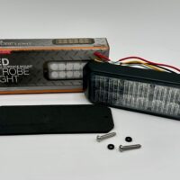 8891701 Buyers 5" Dual Row LED Strobe Light, Clear