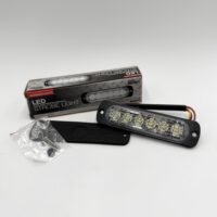 8891911 Buyers Thin 4.5" Vertical LED Strobe Light, Clear