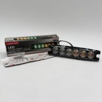 8892210 Buyers Ultra Thin 5" LED Strobe Light, Green/Amber