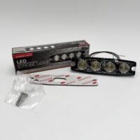 8892241 Buyers Ultra Thin 4.5" LED Strobe Light, Clear