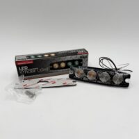 8892250 Buyers Ultra Thin 4.5" LED Strobe Light, Green/Amber