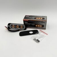 8892300 Buyers Thin 3.5" LED Strobe Light, Amber