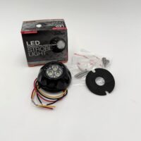 8892401 Buyers Surface/Recess Mount LED Strobe Light, Clear