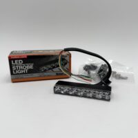 8892712 Buyers Narrow Profile 3.5" LED Strobe Light, Amber/Clear