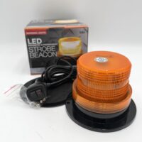 SL502A Buyers 5" Wide Beacon/Strobe Light, Amber