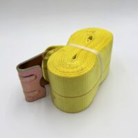 1903070 Buyers Winch Strap with Flat Hook, 4" x 27'