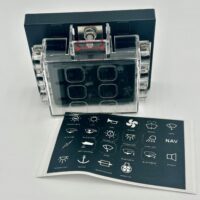 5601006 Buyers Covered Fuse Block, 6-Way