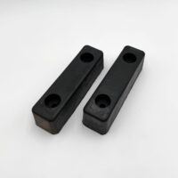 B5760 Buyers Molded Rubber Bumpers, Pair