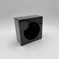 LB663 Buyers Single Round Light Box, Black
