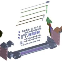 16061152A SnowDogg Mount, '08-'16 Ford F250-550