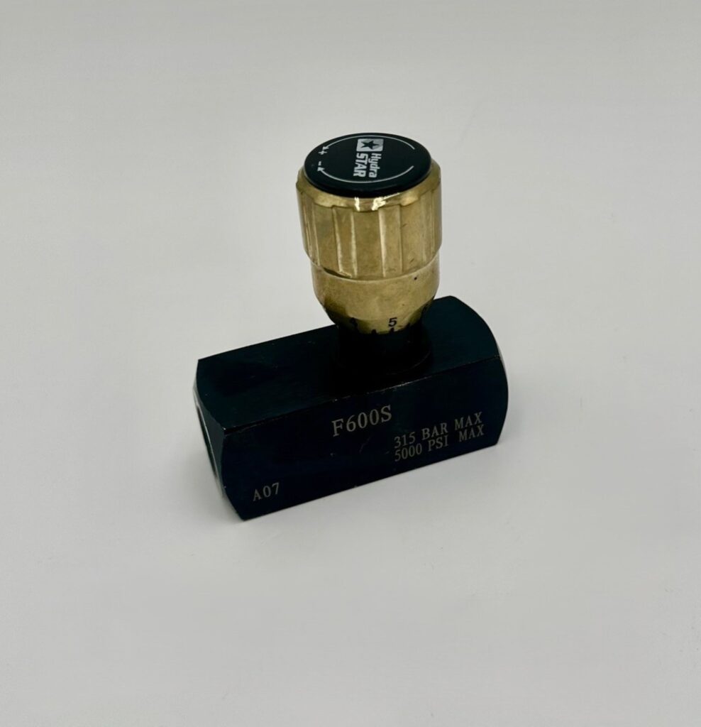 F600S Buyers Steel Flow Control Valve, 3/8