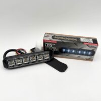 8891828 Buyers 5.25" Tri-Color LED Strobe, Amber/Blue/Clear