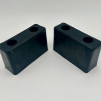 B5264 Buyers Rubber Bumpers, Pair
