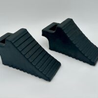 WC93745 Buyers Rubber Wheel Chock, Pair