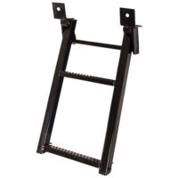 RS2 Buyers 2-Rung Truck Step, Black