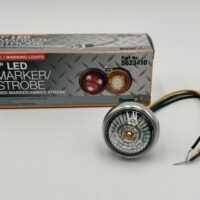 5623410 Buyers 1" Combo Marker/Strobe Light, Red/Amber