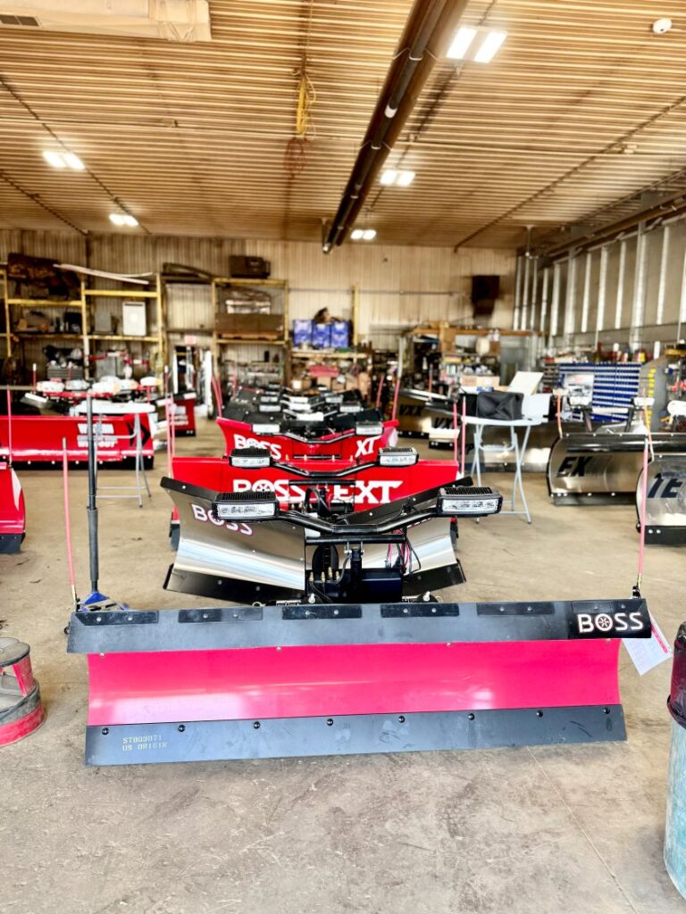 Boss Plow Line Up - Open House